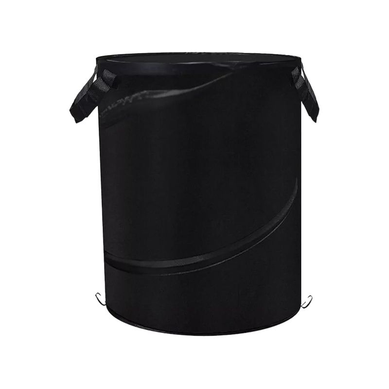 PRO OUTDOOR - Canasto Ropa Sucia Plegable Multiuso Negro