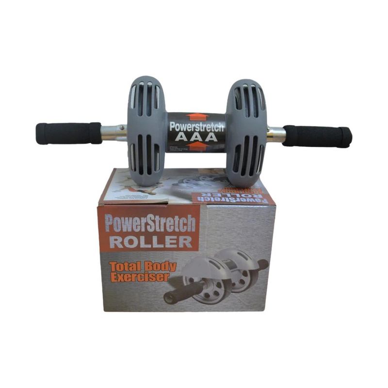 FOUR - Rueda de Ejercicios Abdominales de 2 Ruedas con Protección