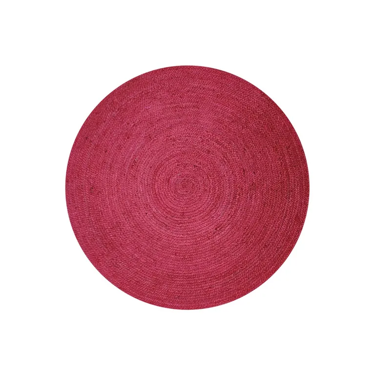 Alfombra Yute Red. Maui 150X150 Fucsia