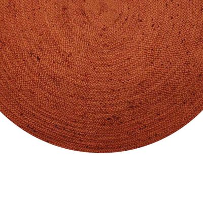 Imagen 2 del producto Alfombra Yute Red. Maui 150X150 Naranjo