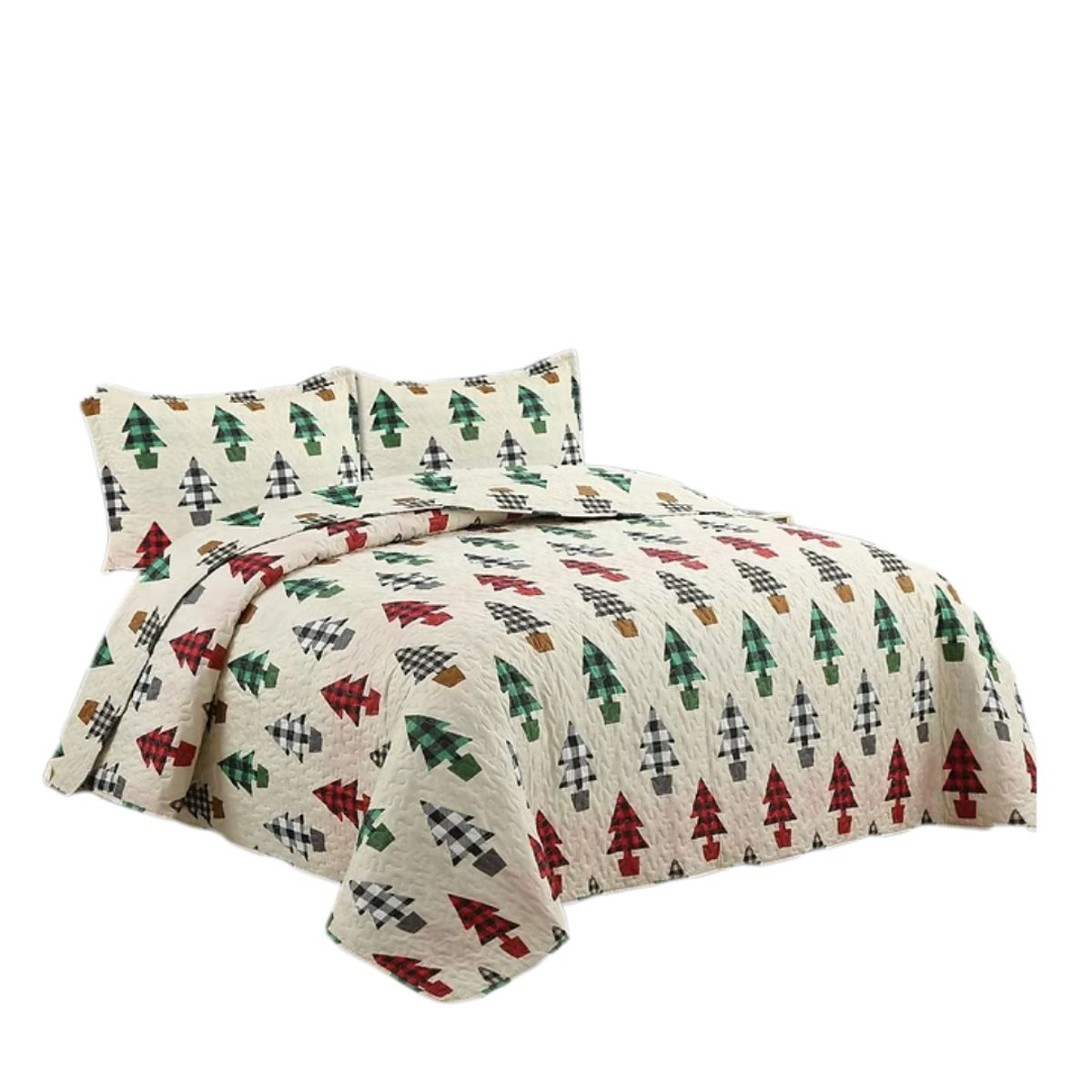 GENERICO - Cubrecama Verano Estampados Quilt Plaza y Media 230x180cm