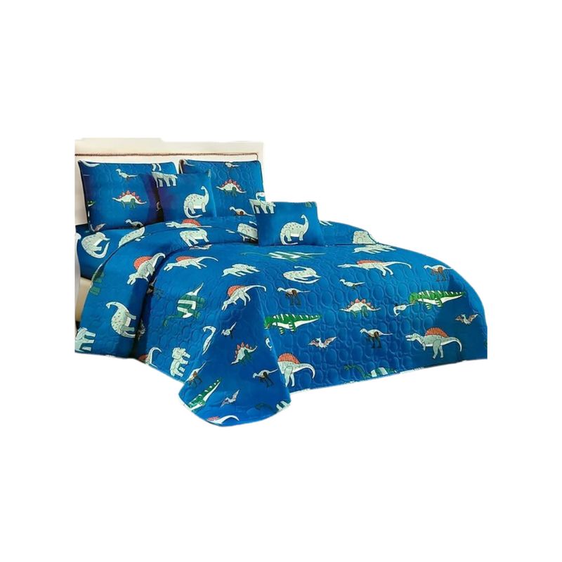 GENERICO - Cubrecama Verano Quilt Plaza y Media Diseño Infantil 230x180cm