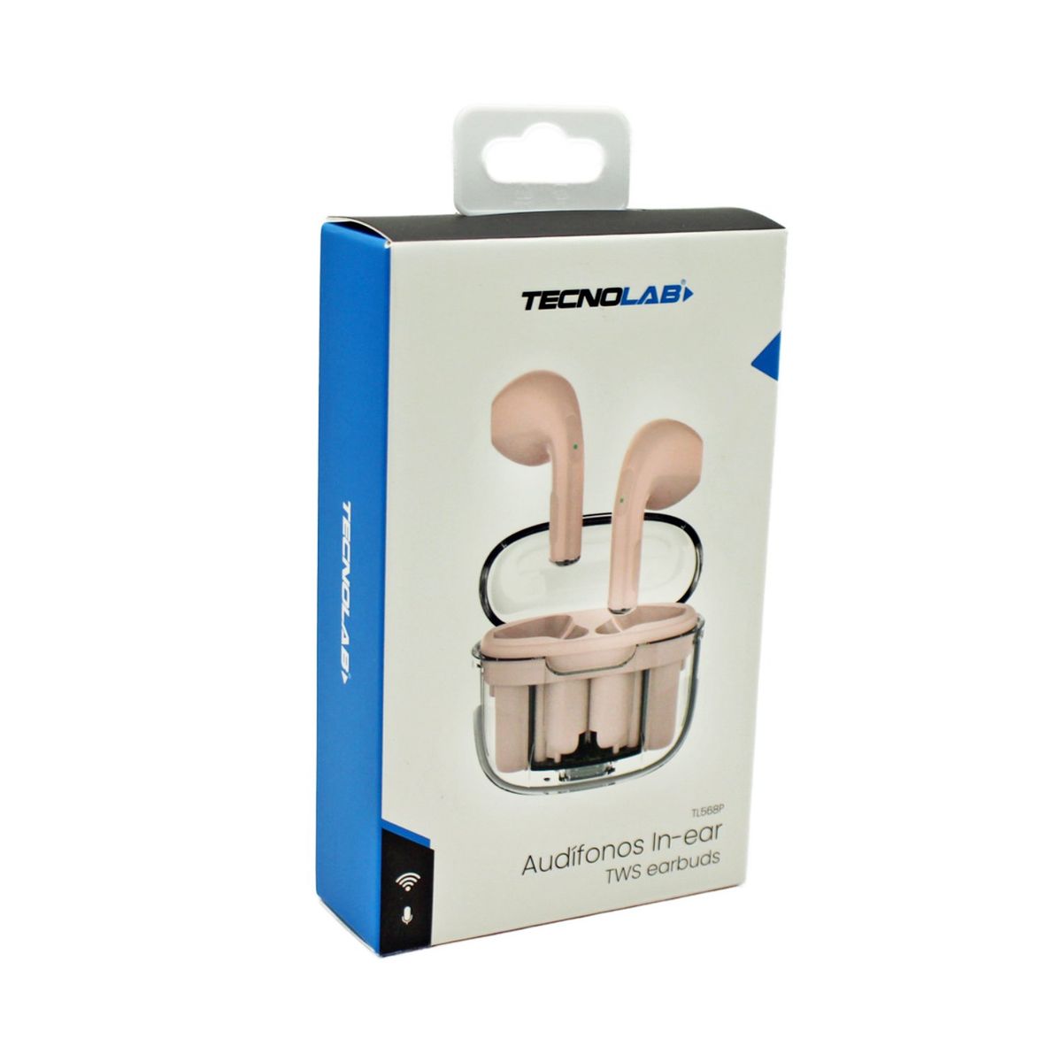 TECNOLAB - Audífonos Rosa Inalámbricos Bluetooth TWS - SC