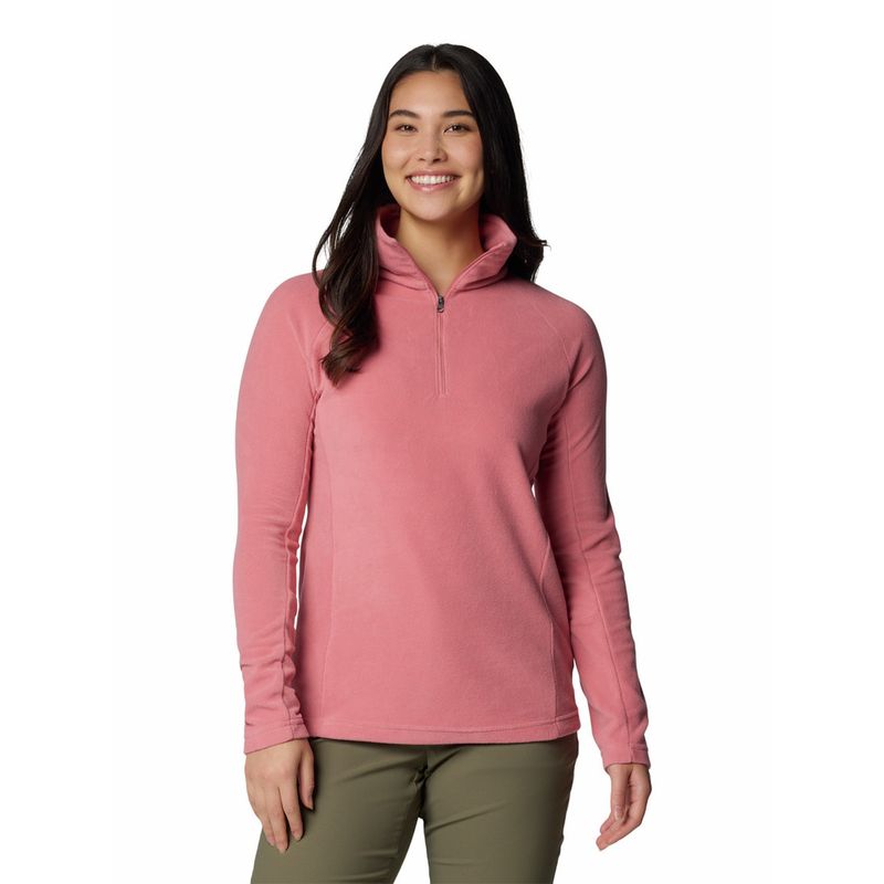 COLUMBIA - Polar Mujer Glacial Iv 1/2 Zip Rosado COLUMBIA