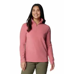 COLUMBIA - Polar Mujer Glacial Iv 1/2 Zip Rosado