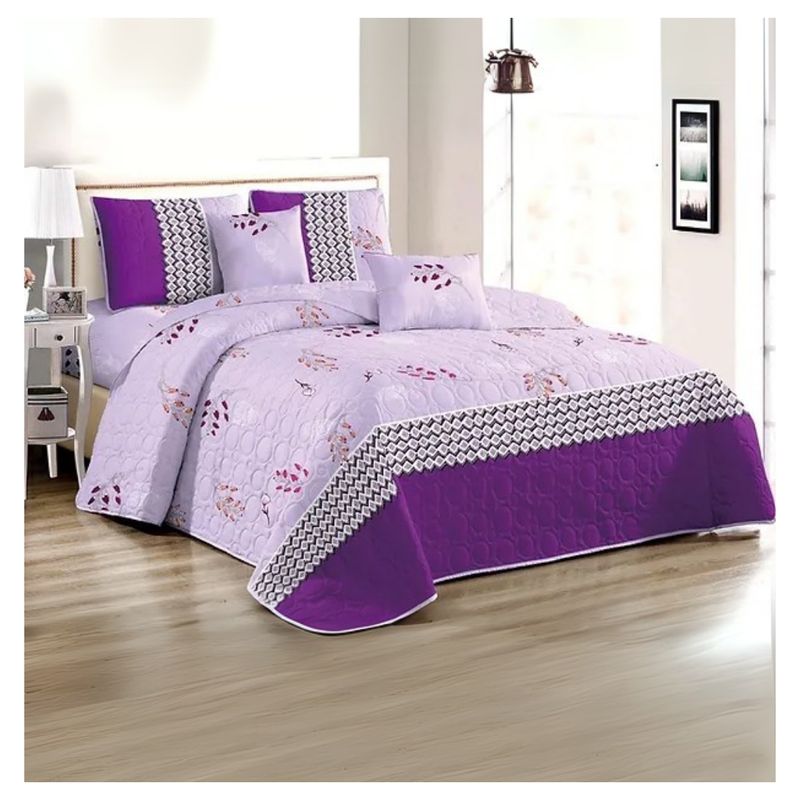 GENERICO - Cubrecama Verano Estampados Quilt Plaza y Media 230x180cm
