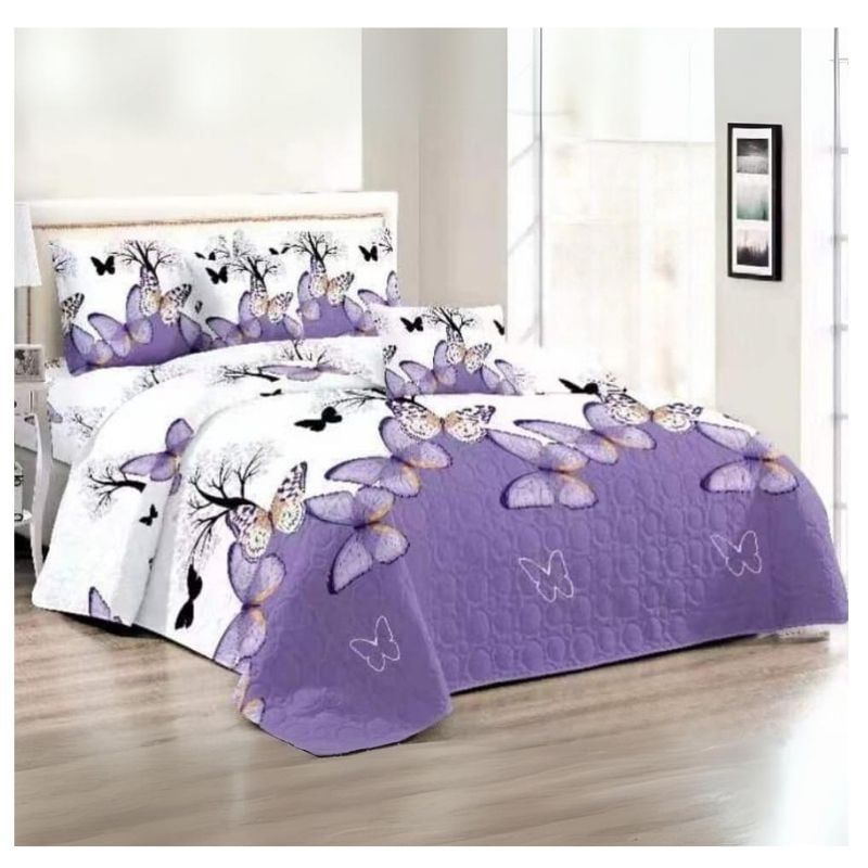 GENERICO - Cubrecama Verano Quilt 1.5 Plaza y Media Infantil 230X180cm