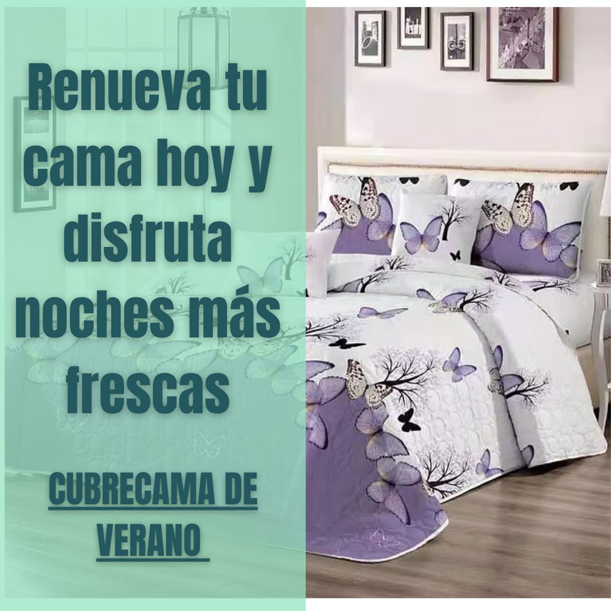 GENERICO - Cubrecama Verano Quilt 1.5 Plaza y Media Infantil 230X180cm