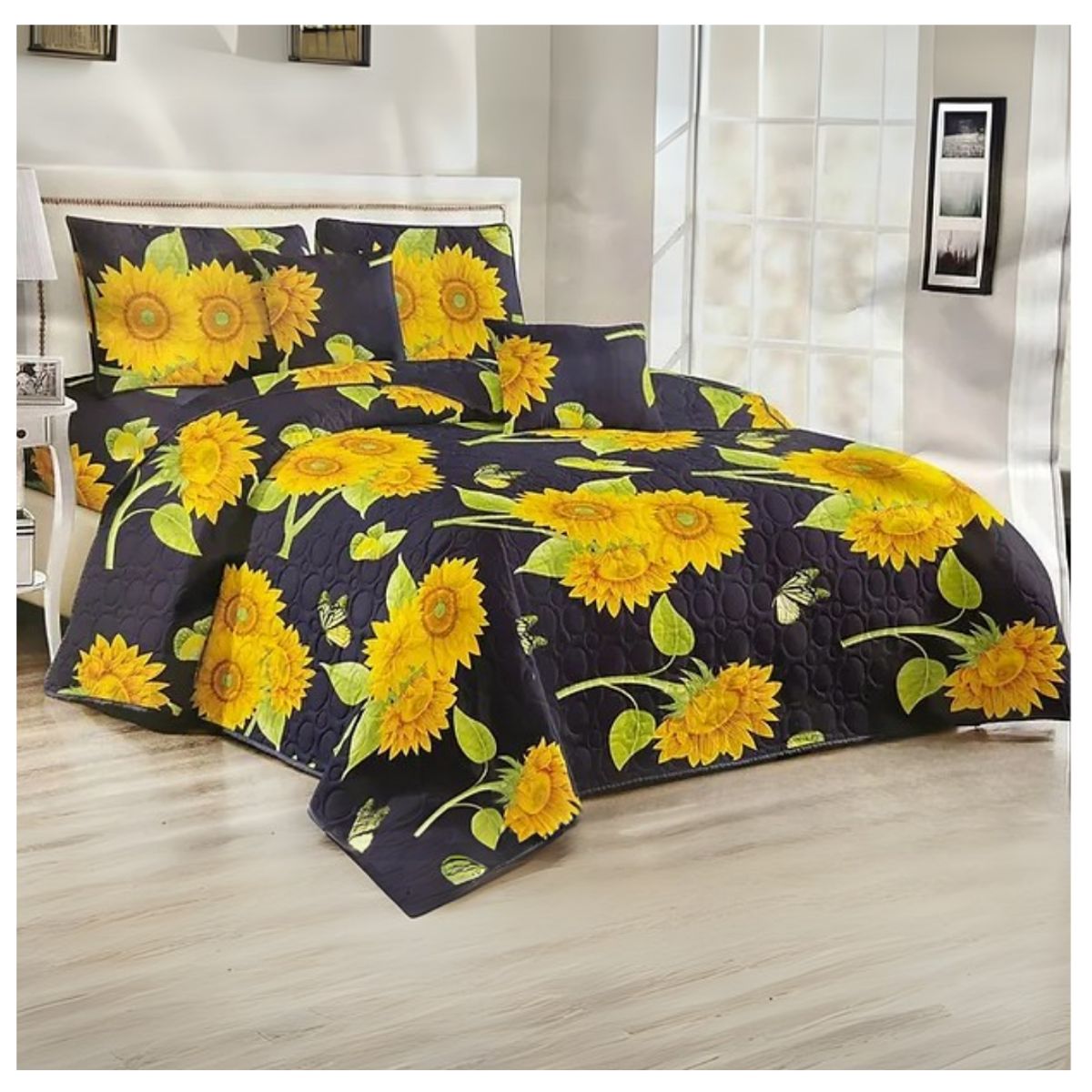 GENERICO - Cubrecama Verano Quilt 15 Plaza y Media Infantil 230X180cm