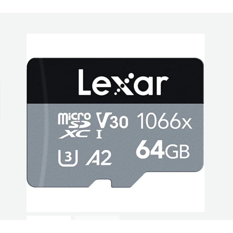 GENERICO - TARJETA MICRO SD LEXAR 64GB 1066X