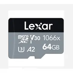 GENERICO - TARJETA MICRO SD LEXAR 64GB 1066X