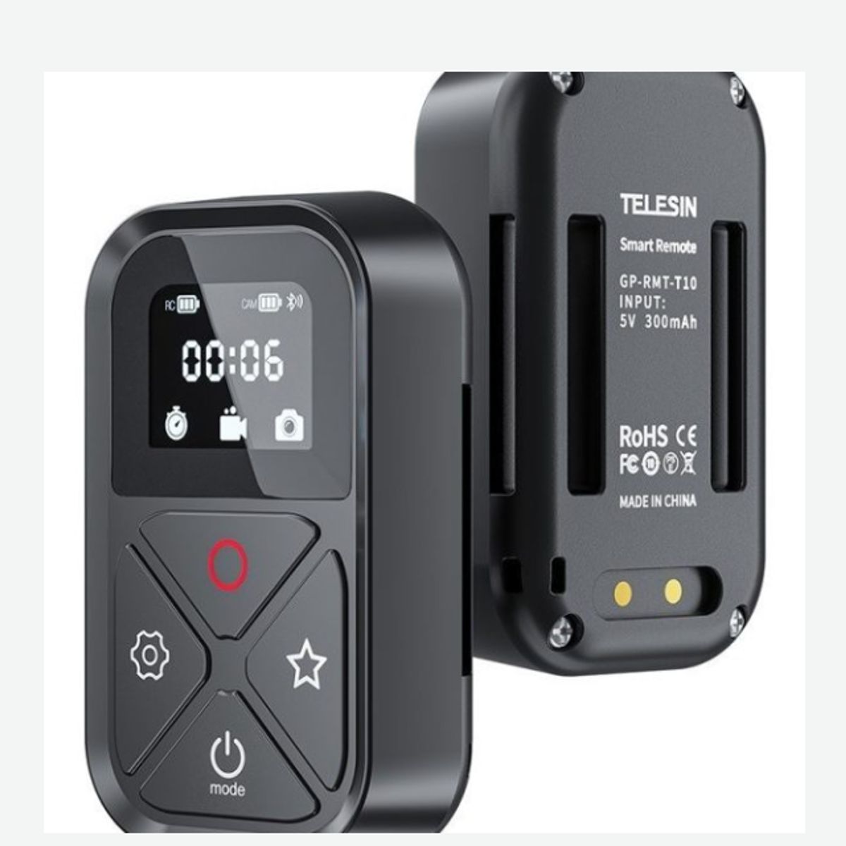 TELESIN - CONTROL REMOTO TELESIN GOPRO 8, 9, 10, 11, 12 MAX