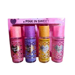 PINK IN SWEET - Set de 4 perfumes diamond