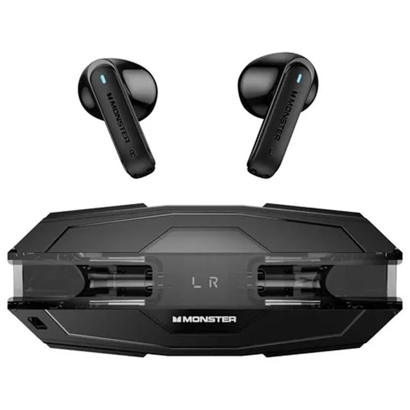 MONSTER - Audífonos Monster Negro Bluetooth Inalámbricos - SC