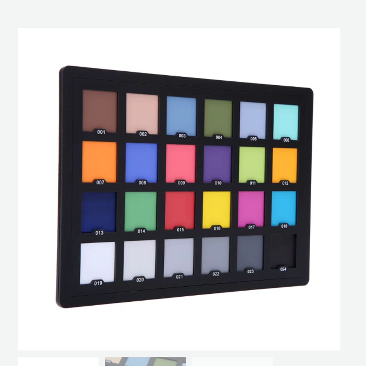 GENERICO - PALETA PROFESIONAL 24 COLORES PARA CORRECCIÓN DE COLOR