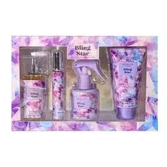 GENERICO - Set de 3 perfumes mas locion bling star