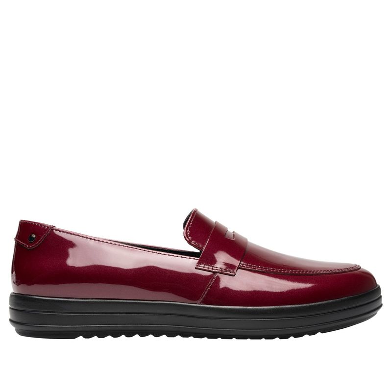 FLEXI - Mocasín Mujer Charis 109403 Burdeo Flexi