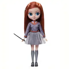 IMEXPORTA - Muñeca Ginny Weasley 20 cm Articulada Incluye Varita