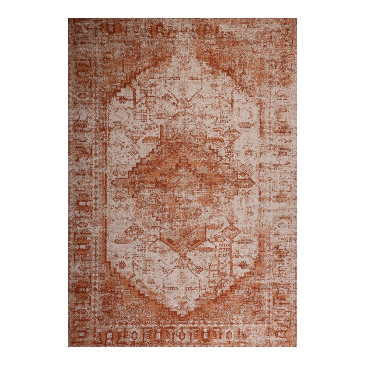 DIB - Alfombra Handwoven Abstract 160X230 Rust 56907