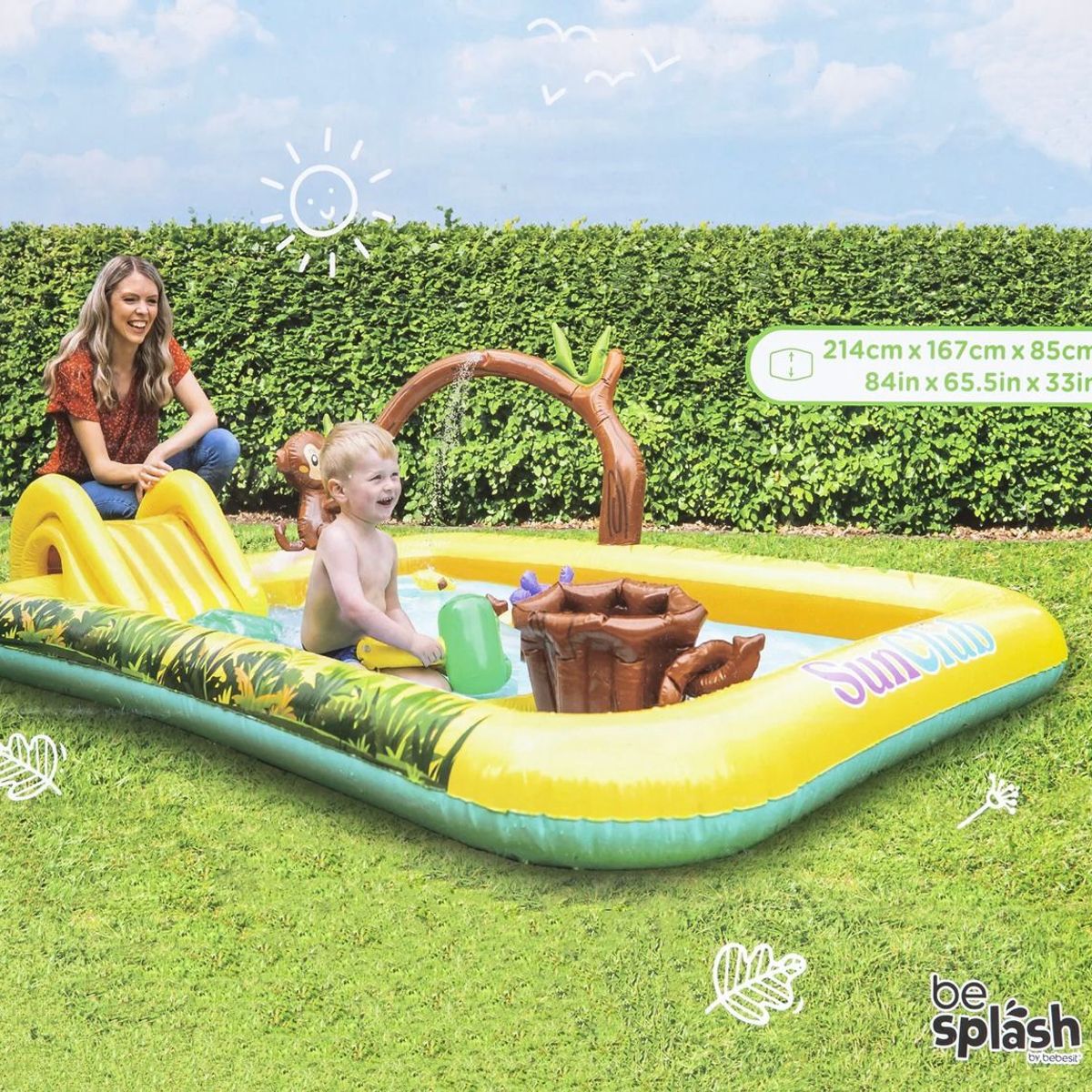 BEBESIT - Piscina Be Splash inflable BEBESIT