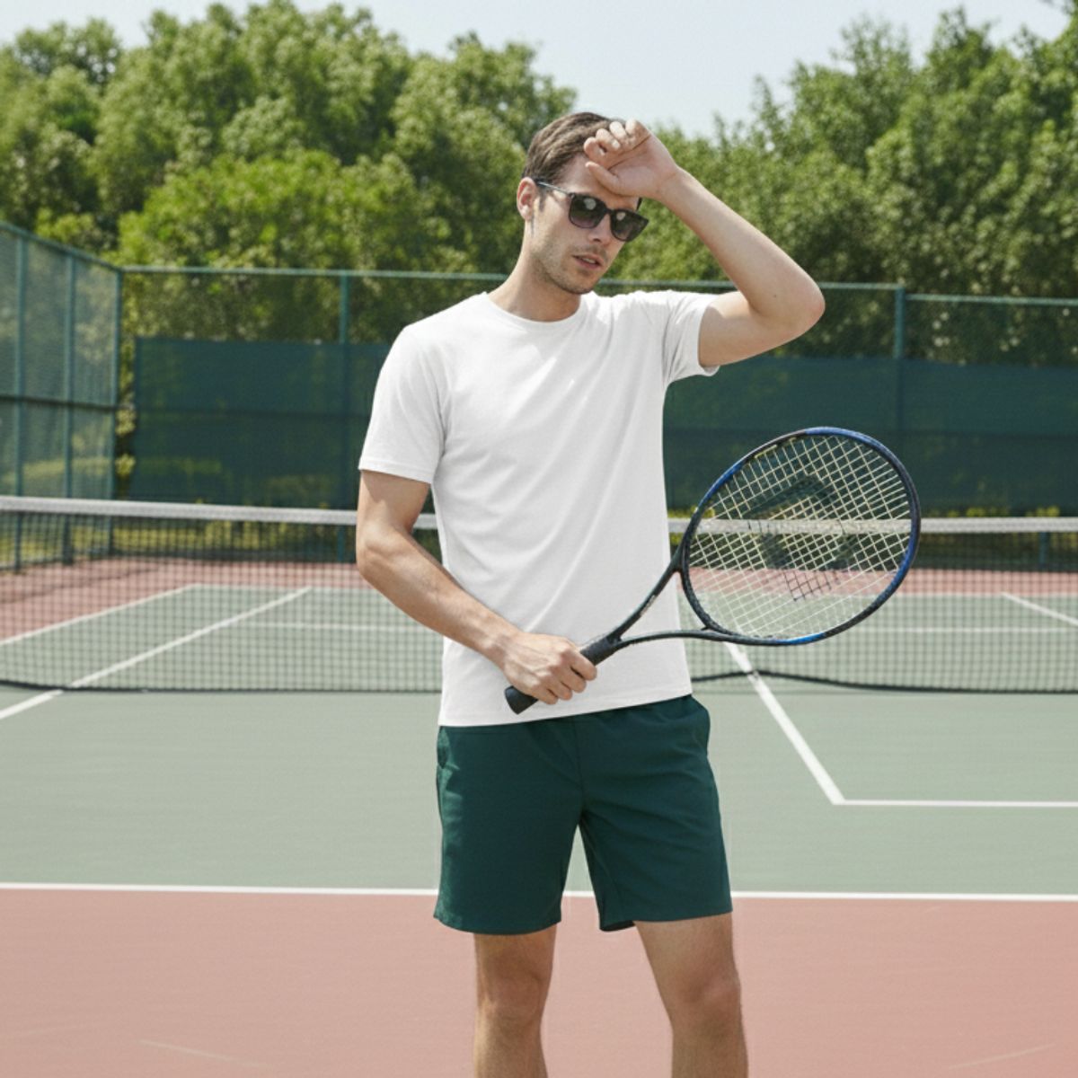 T-WORLD - Polera Hombre Trekking Dryfresh Smooth UV Manga Corta