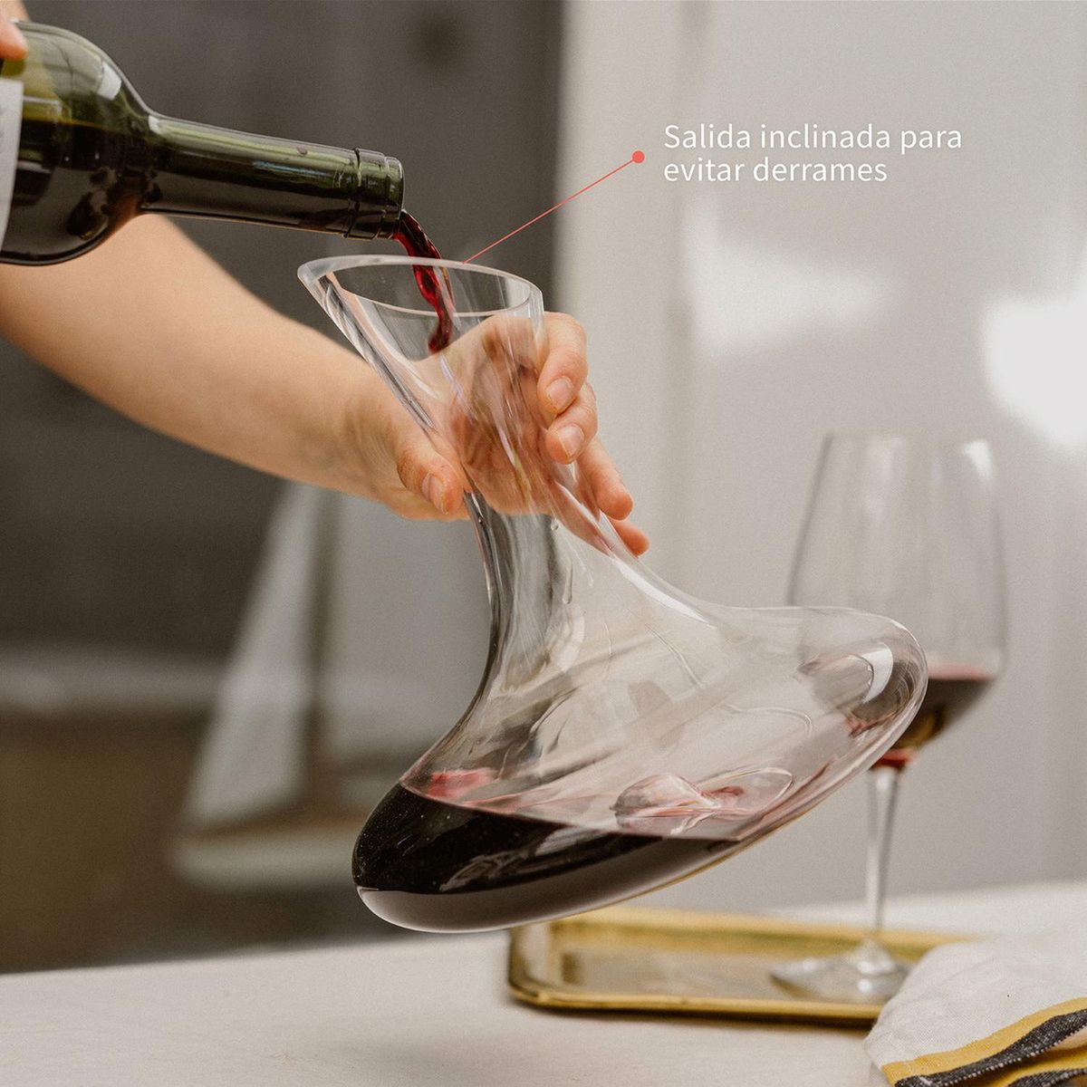 SIMPLIT - Decantador Aireador Vino Rouge 1500ml