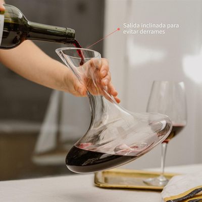 Imagen 2 del producto Decantador Aireador Vino Rouge 1500ml