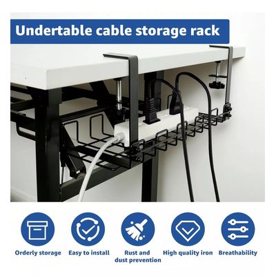 Imagen 2 del producto Organizadores De Cables De Escritorio De Metal