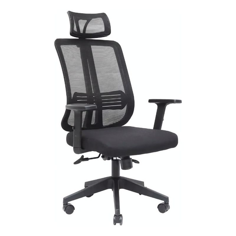 TODODESCUENTO - Silla Ejecutiva Ergonomica Presidencial Oficina Negra