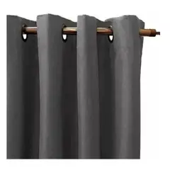 TODODESCUENTO - Cortina De Paño Semi Blackout 140x240cm 1 Paño- GRIS