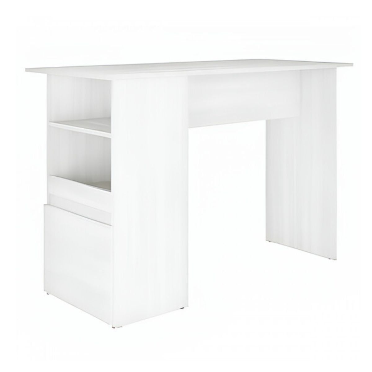 TODODESCUENTO - Mesa Alta Isla para Cocina- Blanca