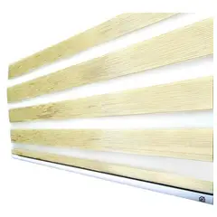 TODODESCUENTO - Cortina Roller Zebra 220x240cm Dorado, Dorada .