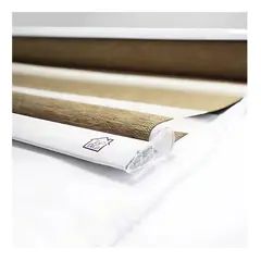 TODODESCUENTO - Cortina Roller Zebra 120x240cm - Café