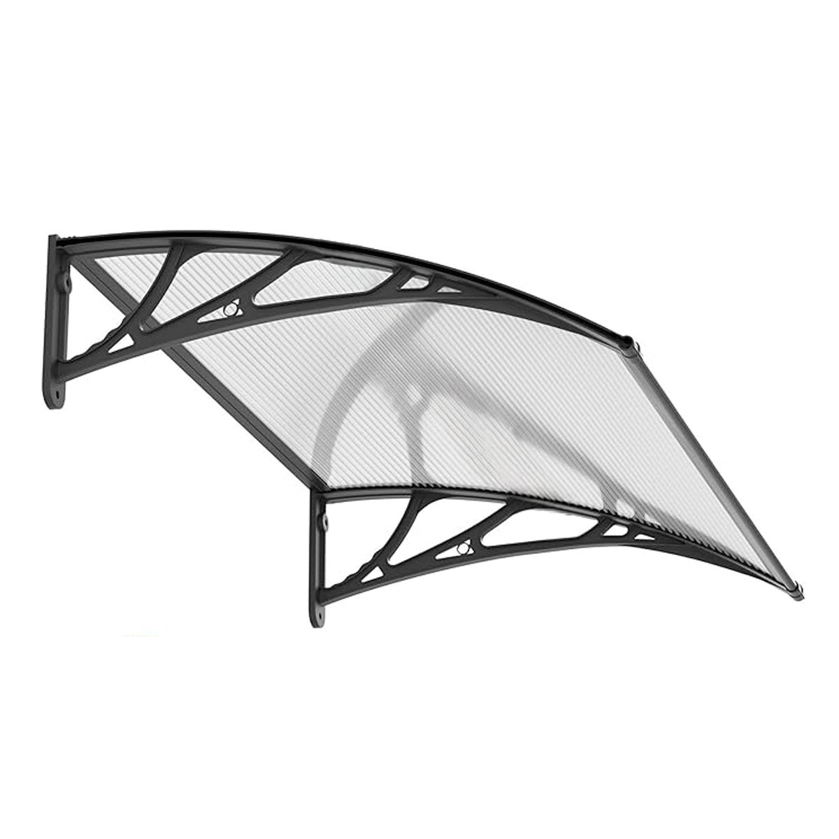 GENERICO - Alero listo 0.80x1.20mt curvo transparente Bighouse