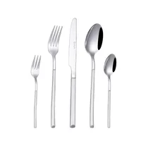 Set de Cuchillería 30 pcs Cubiertos Acero Inoxidable Puglia