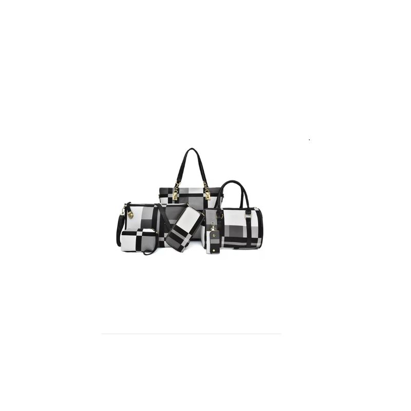 GENERICO - Set 6 Bolsas Mujer Crossbody Cuero Sintetico