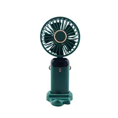 GENERICO - Ventilador portatil led verde