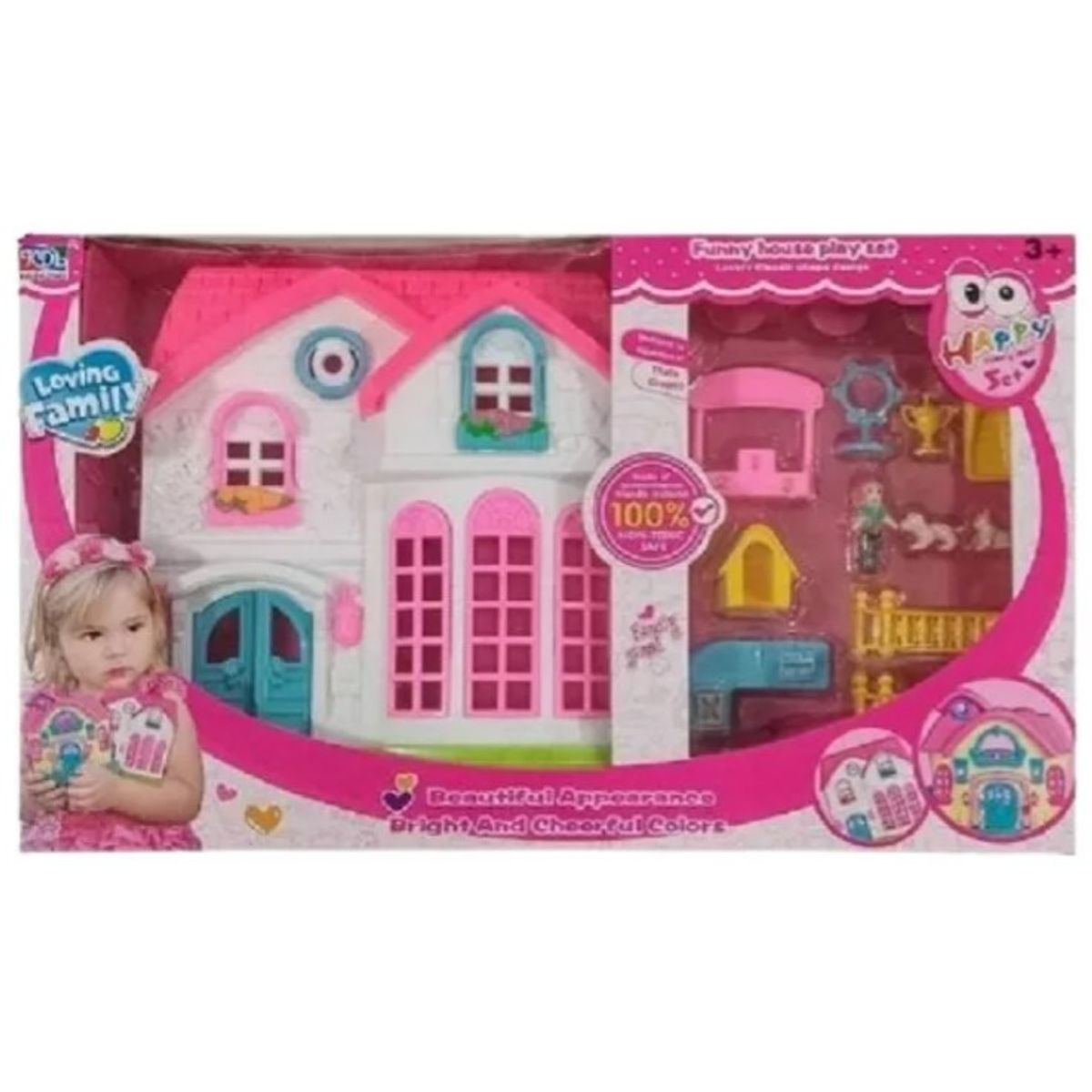 GENERICO - Set Hermosa Casita + Accesorios