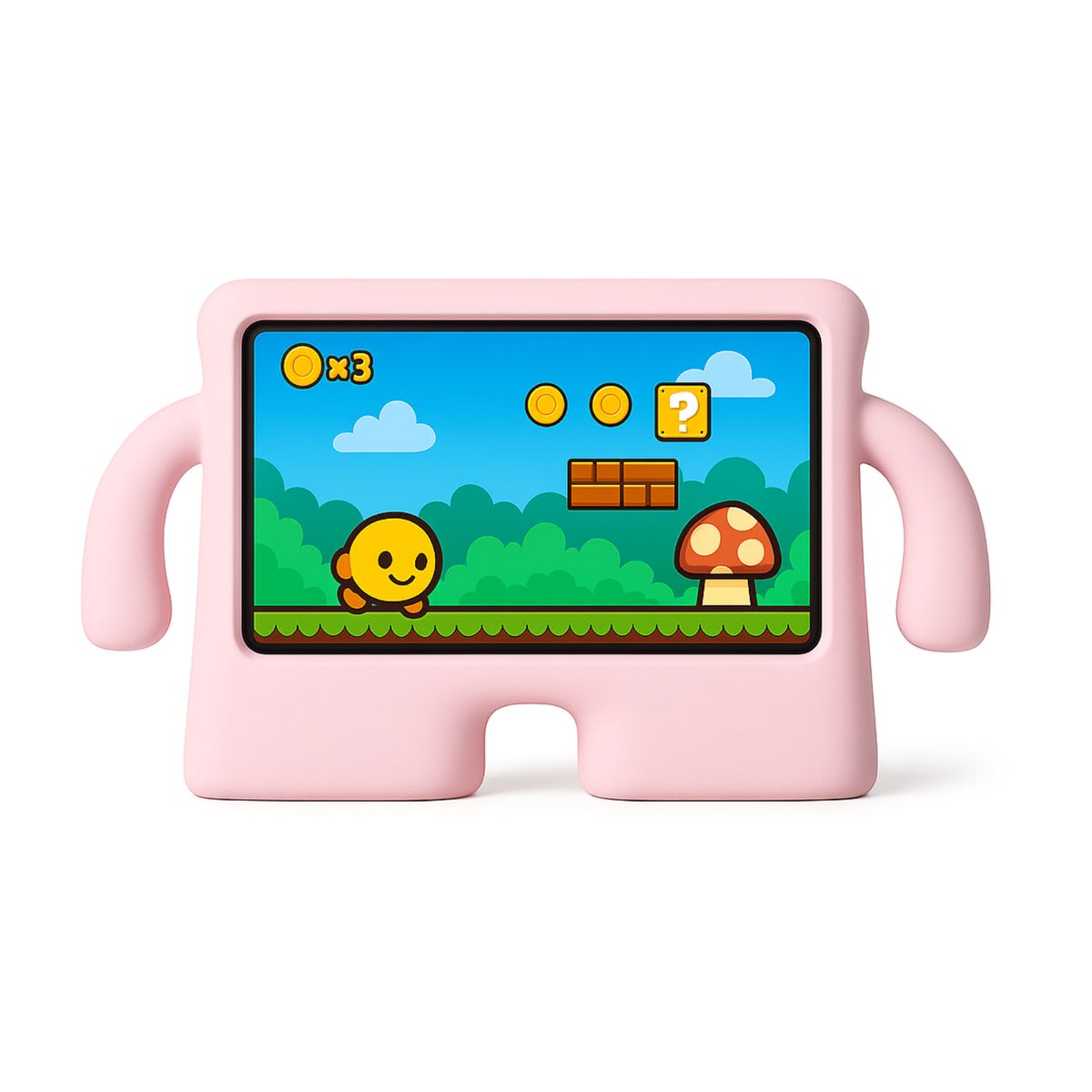 JOIGO - Carcasa Niños Antigolpes EV Para Tab Xiaomi Redmi Pad Se 11 Rosado