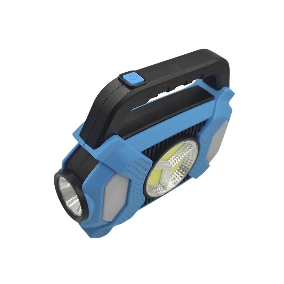 IMPORTCLICK - Linterna Luz Solar Exteriores Camping 20 Watt Celeste