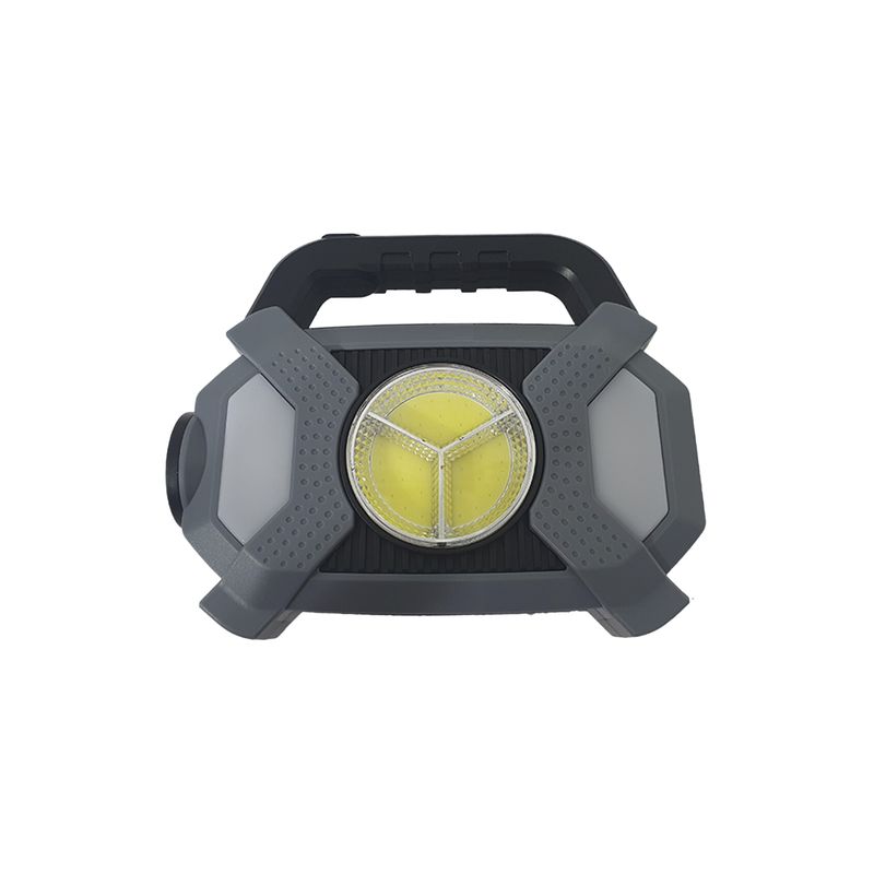 IMPORTCLICK - Linterna Luz Solar Exteriores Camping 20 Watt Negro - Negro