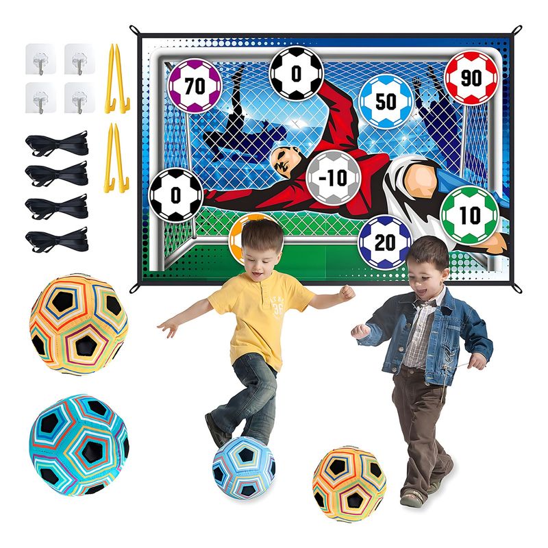 GENERICO - Juego De Alfombras De Fútbol Adecuado Para Niños Y Familias