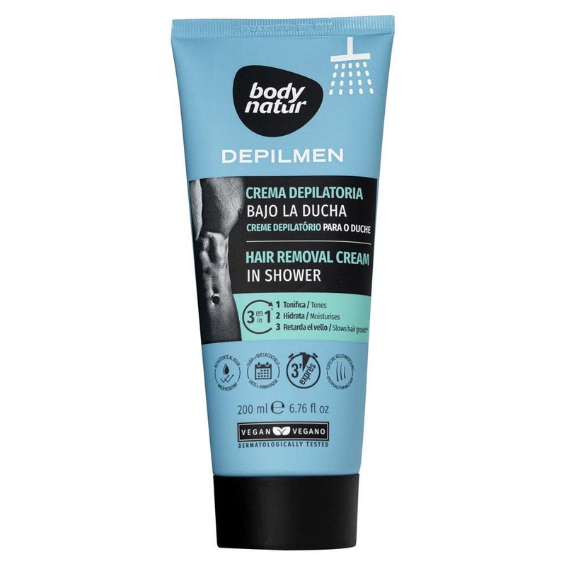 BODY NATUR - Depilmen Crema Depilatoria Bajo La Ducha