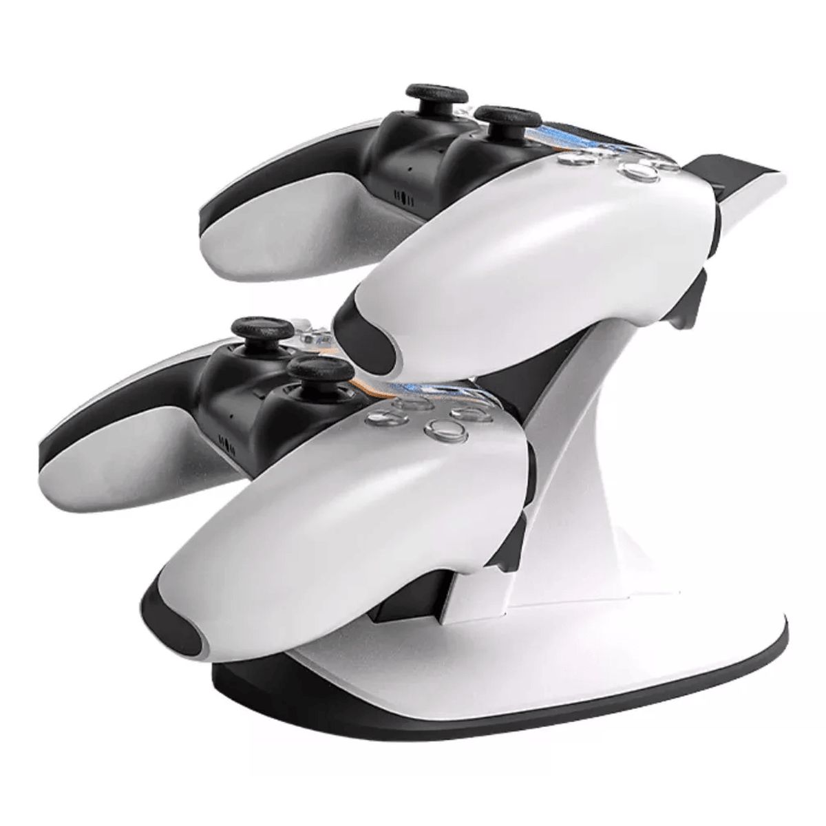 GENERICO - Base Cargador Doble Estación De Carga Para Joystick Ps5