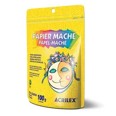 GENERICO - Papel Maché - Masa Semilista Para Modelar - 100gr - Acrilex