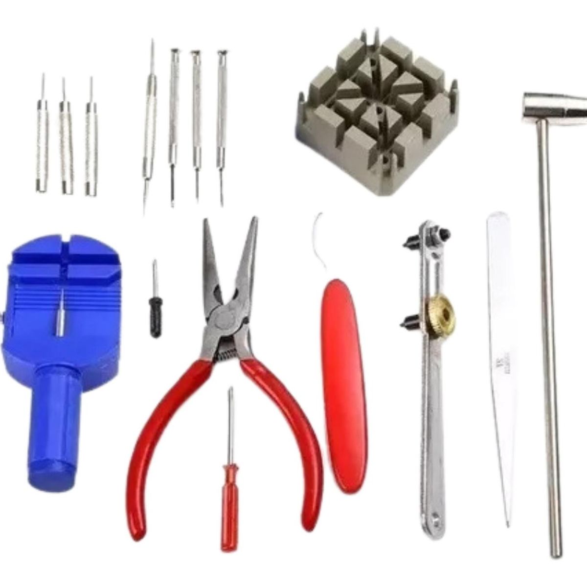 IMPORTCLICK - Kit 16 Herramientas Manual Relojería - Multicolor