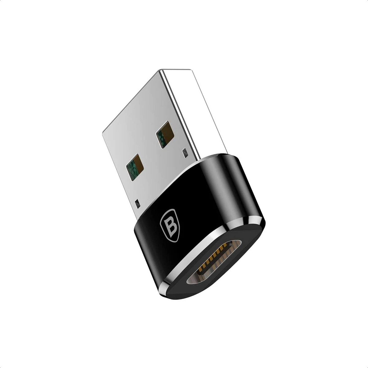 BASEUS - Adaptador Otg Usb C Hembra A Usb Macho 2.0 Baseus