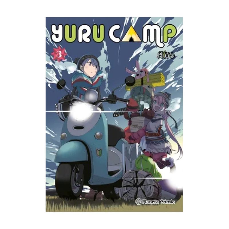TOP10BOOKS - LIBRO YURU CAMP Nº 03 / AFRO / PLANETA COMICS CHILE