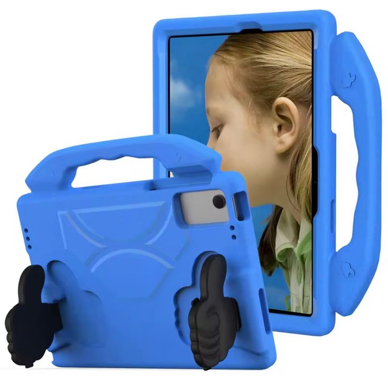 GENERICO - Carcasa Tab Samsung A9 Plus De 11 Niños Antigolpe - Azul