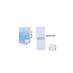 GENERICO - Block Lineas Horizontales 7 9 11 8 Cm